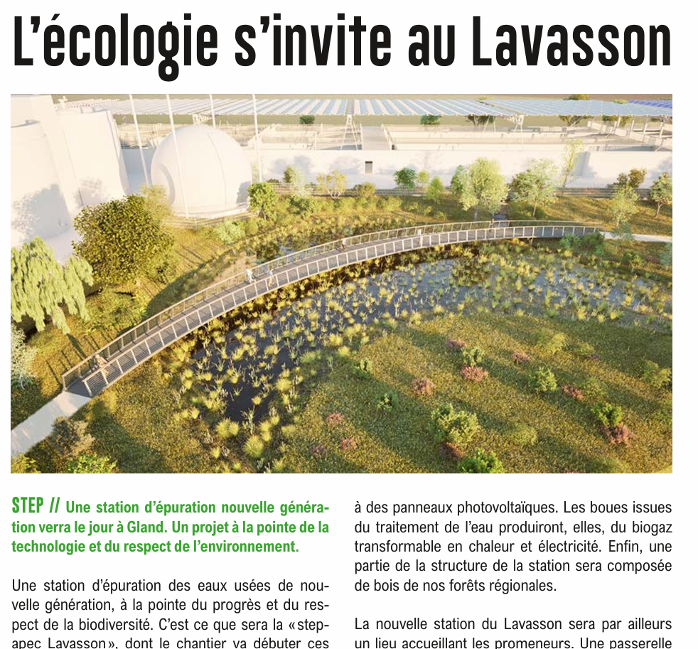 La step-apec Lavasson dans le Gland Cité de septembre 2025